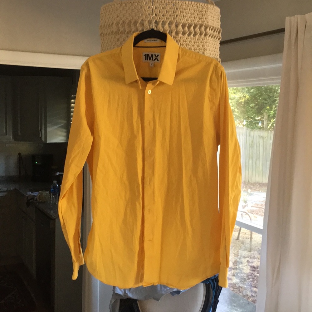 Express yellow dress shirt!!!